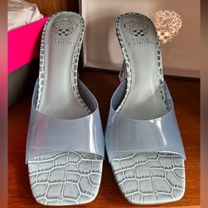 Vince Camuto Cerulean Blue Rendivi Heel